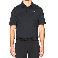 Under Armour 2017男Scramble輕柔質感黑色短袖POLO★預購XXL
