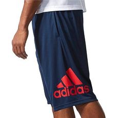 【Adidas】2017男時尚Crazu L深藍色運動短褲★預購