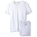 【EMPORIO ARMANI】2018時尚舒適白色V領內衣3件組(預購)