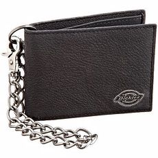 Dickies 2018男時尚黑色薄型帶鍊皮夾★預購