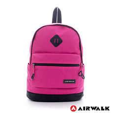 AIRWALK - 發光體中性小豬後背包 - 桃黑線