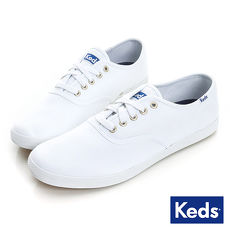 KEDS - CHAMPION 經典帆布鞋-白/Men8