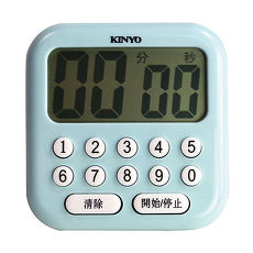 【KINYO】電子式0-9按鍵大螢幕正倒數計時器TC-13