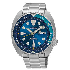 【SEIKO 精工】全新上市 PROSPEX 系列鮪魚罐頭機械潛水腕錶-藍4R36-06A0-B/SRPB11J1