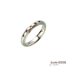 【預購】Jcode真愛密碼 五色恆財純銀/水晶戒指