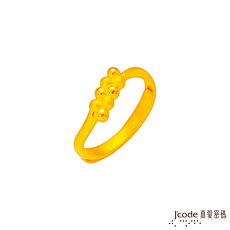 【預購】J’code真愛密碼 八面圓融黃金戒指