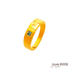 【預購】J’code真愛密碼 愛情熱線黃金/水晶男戒指