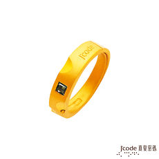 【預購】J’code真愛密碼 遼闊黃金/水晶男戒指