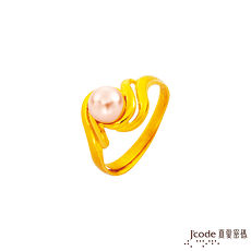【預購】J’code真愛密碼 珍情流露黃金/珍珠戒指
