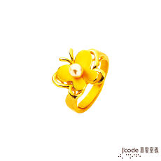 【預購】J’code真愛密碼 相伴飛舞黃金戒指
