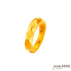 【預購】J’code真愛密碼 恆久的愛黃金男戒指