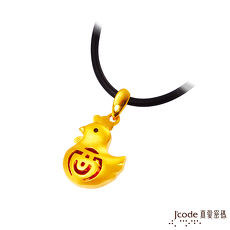 【預購】J’code真愛密碼 雞(酉)黃金/水晶墜子 送項鍊