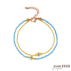 【預購】J’code真愛密碼 簡約黃金/石英手鍊(特賣)
