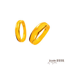 【預購】J’code真愛密碼 情定你黃金成對戒指