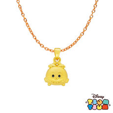 【預購】Disney迪士尼TSUM TSUM系列金飾 黃金墜子-妙妙貓款 送項鍊