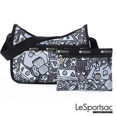 LeSportsac - Standard側背水餃包/流浪包-附化妝包 (生活小物)
