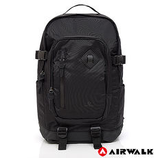 AIRWALK – 都市系列 多功能調節式運動筆電後背包-黑-A755321020