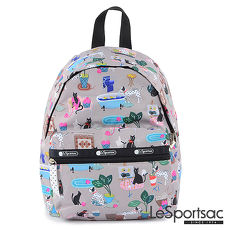 LeSportsac - Standard小款漫遊後背包(毛孩愛搗蛋)