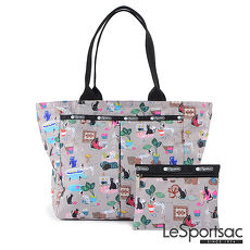 LeSportsac - Standard大手提水餃包-附化妝包(毛孩愛搗蛋)