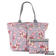 LeSportsac - Standard大手提水餃包-附化妝包(吉普賽玫瑰)