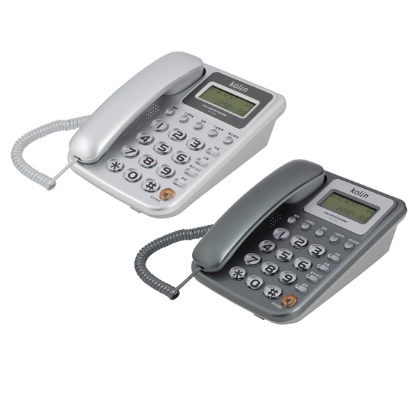 KOLIN歌林 來電顯示電話 KTP-1102L(鐵灰)