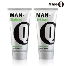 效期品【MAN-Q】極淨薄荷洗面乳100mlX2