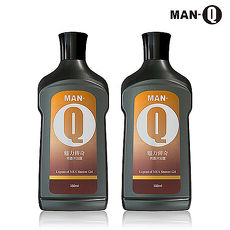 【MAN-Q】魅力傳奇男香沐浴露350mlX2