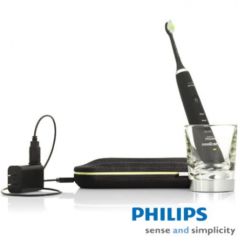 飛利浦 PHILIPS Sonicare DiamondClean 音波牙刷鑽石機(黑鑽機) HX9352