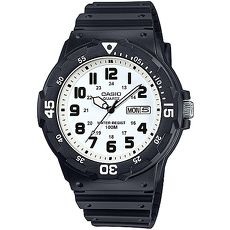 CASIO 魅力潛水風格運動腕錶(亮白)_MRW-200H-7B
