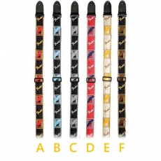 【Fender】世界大廠 經典吉他肩帶/背帶 0990681 經典改良款更舒適【木吉他/電吉他/貝斯皆可用】