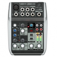 【BEHRINGER】德國品牌 Q502 USB Interface 耳朵牌混音器/小型演奏/宅錄最佳選擇/USB傳輸