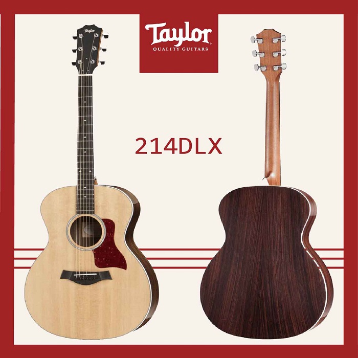 【Taylor】214 DLX/木吉他/贈原廠背帶+超值配件包 / 公司貨保固