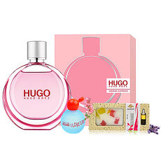 HUGO BOSS WOMAN EXTREME 優克極致現代女性淡香精 75ml+愛戀愛小香 4.9ml+手工皂精油組