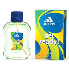 Adidas 愛迪達 get ready 預備森巴男性運動淡香水 100ml