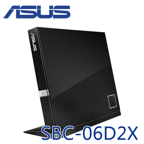 ASUS SBC-06D2X-U 超 SLIM 薄型 BLUERAY 藍光 COMBO 複合機 ( 藍光讀取 + DVD燒錄 )支援 BDXL格式