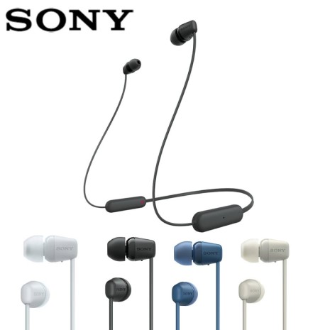 SONY 無線入耳式藍牙耳機 WI-C100黑色