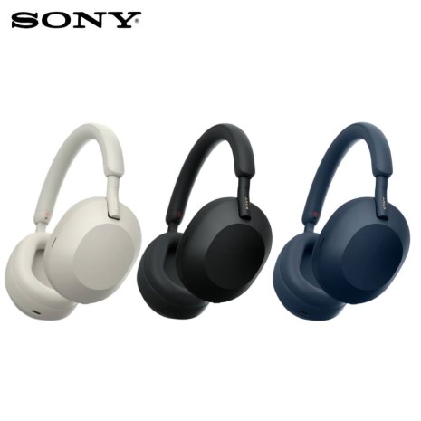 SONY WH-1000XM5 無線藍牙降噪耳罩式耳機銀色