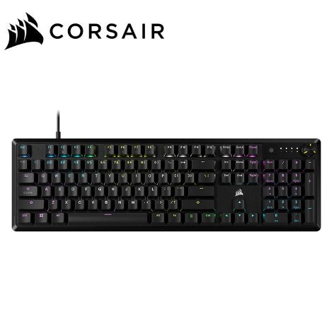 CORSAIR 海盜船 K70 CORE RGB 機械式鍵盤 CS 紅軸 黑色 中文 (CH-910971E-TW)
