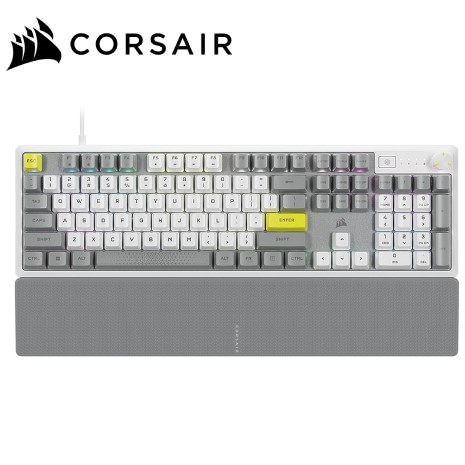 【618限時優惠】CORSAIR 海盜船 K70 CORE SE RGB 機械式鍵盤 CS 紅軸 白色 中文