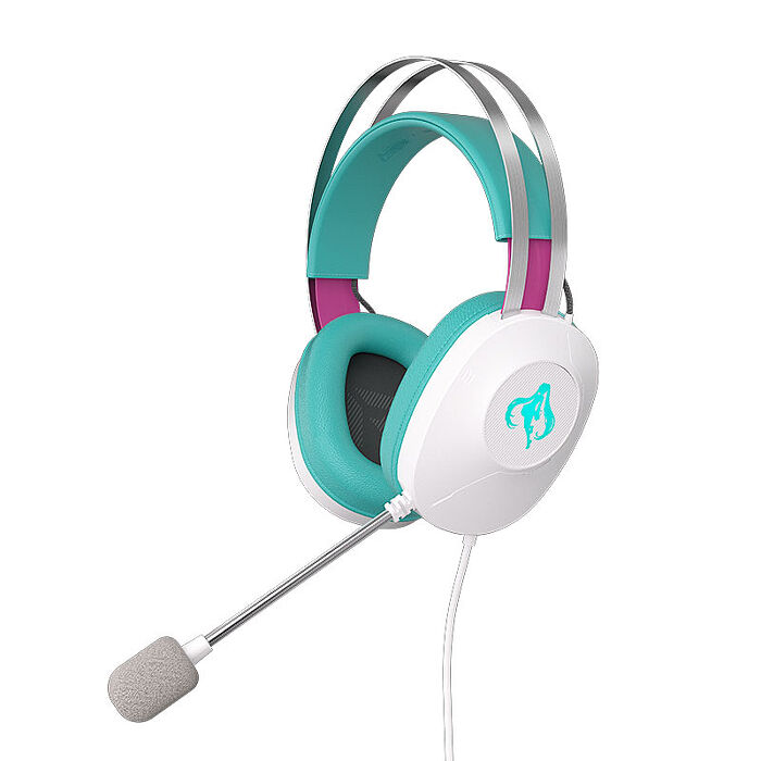 【ASUS TUF Gaming X 初音未來 聯名】ASUS TUF Gaming H1 Gen II Hatsune Miku Edition 有線電競耳機