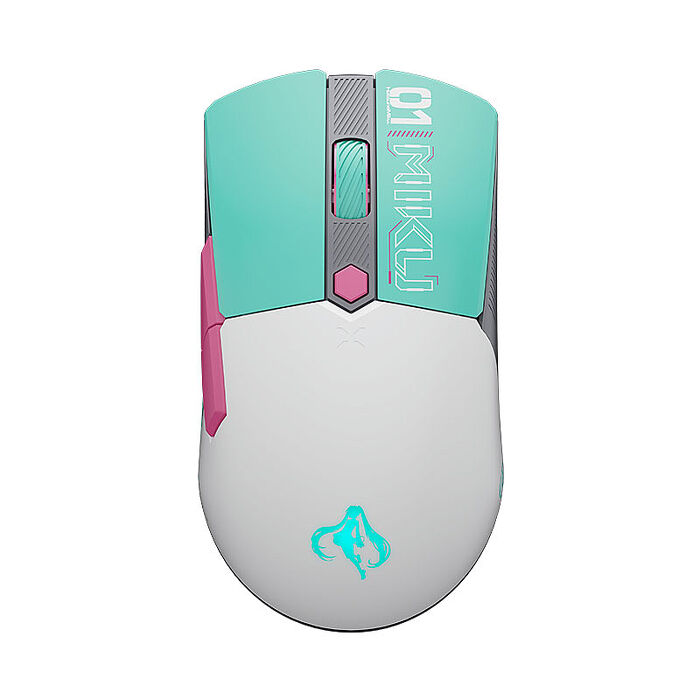 【預購】【ASUS TUF Gaming X 初音未來 聯名】ASUS TUF Gaming Mini Wireless Hatsune Miku Edition 電競滑鼠