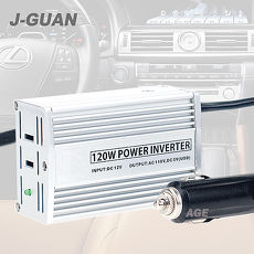 晶冠 120W汽車電源轉換器_JG-100