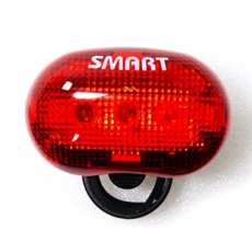 【SMART】3段照明模式5顆LED自行車後燈 2128-23 (紅)