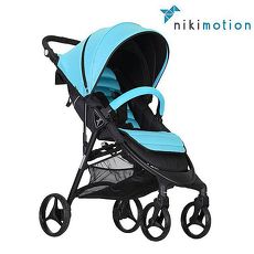 (客約)【奧地利 NIKIMOTION】AUTOFOLD 進階車款 抗UV50 防潑水 單手秒收車 嬰兒手推車 (繽紛13色)