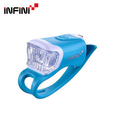 INFINI ORCA I-204W 鯨魚USB充電式白光警示燈 藍