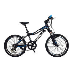KREX ACTIVE V20-7速兒童車黑/藍