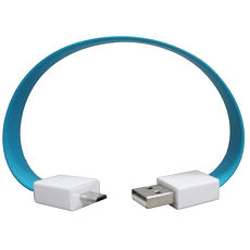 Micro USB 手環式充電傳輸線 2入 (顏色隨機出)