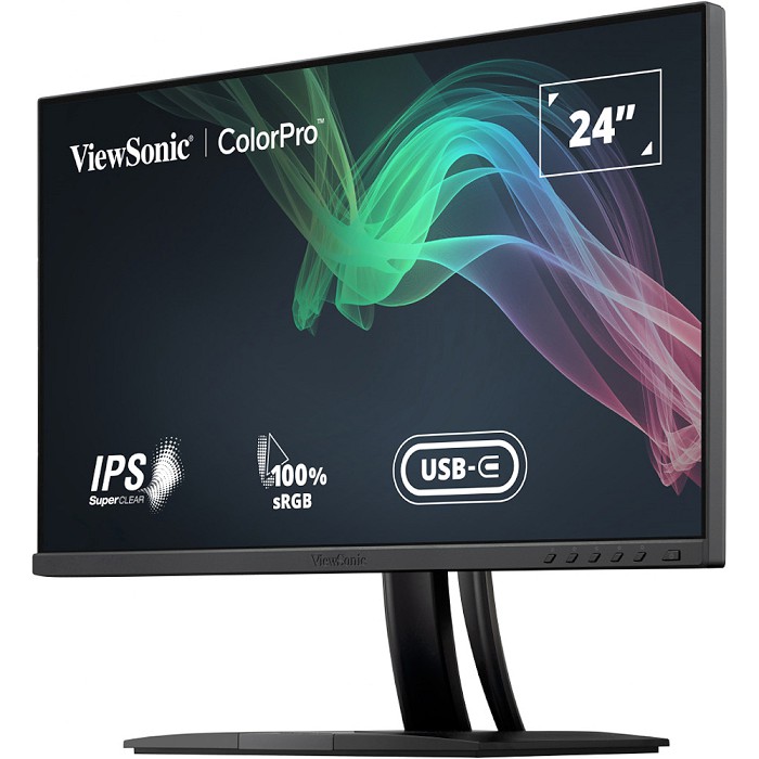 Viewsonic 優派 VP2456 24型 (護眼/寬) 螢幕 (1920x1080 / HDMI+DP+USB Type-C / 喇叭 2Wx2)