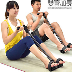 加長型腳踏拉繩拉力器