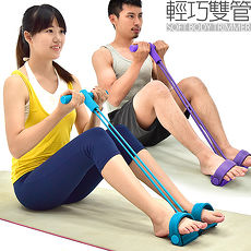 腳踏拉繩拉力器